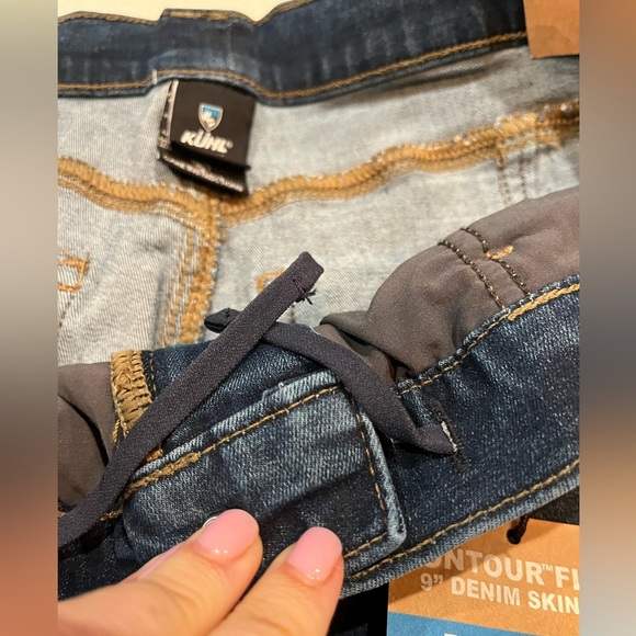 NEW Kuhl 9” Kontour Flex Denim Skinny Jeans- 14 - Picture 11 of 12